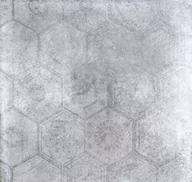 Płytki ceramiczne - Płytka gresowa Soft Concrete Hexagon Iron 60x60x0,8cm - miniaturka - grafika 1