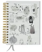 Planery - Bujo Bullet 180 Stron Journal 180 Stron Notatnik A5+ Kropki Pamiętnik - miniaturka - grafika 1