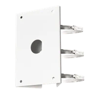 Akcesoria do monitoringu - Uchwyt słupowy BCS-AS-BATU-B biały - miniaturka - grafika 1