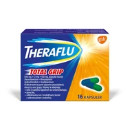 Przeziębienie i grypa - GlaxoSmithKline Theraflu Total Grip x16 kapsułek - miniaturka - grafika 1