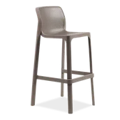 Fotele i krzesła ogrodowe - Hoker Nardi NET STOOL Tortora - miniaturka - grafika 1