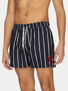U.S. Polo Assn. Szorty kąpielowe MUP1906 Granatowy Regular Fit - Kąpielówki męskie - miniaturka - grafika 1