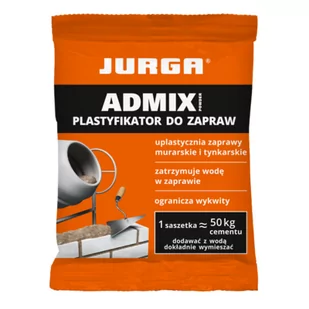 Plastyfikator ADMIX POWDER 16 g JURGA - Zaprawy budowlane - miniaturka - grafika 1
