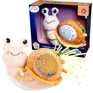 Interaktywny Śpioszek do snu projektor poduszka maskotka usypiacz ślimak - Karuzele dla niemowląt Interaktywny Śpioszek do snu projektor poduszka maskotka usypiacz ślimak - Karuzele dla niemowląt - miniaturka - grafika 1