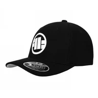 Odzież taktyczna i umundurowanie - Czapka Pit Bull Snapback Logo Hybrid '23 - Czarna - miniaturka - grafika 1
