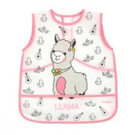 Śliniaki i fartuszki - Babyono Fartuszek Baby Explorer 12 m+ różowy Llama - miniaturka - grafika 1