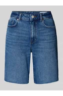 Spodnie sportowe damskie - Szorty jeansowe o kroju regular fit z mieszanki bawełny model CLEO - Vero Moda - miniaturka - grafika 1