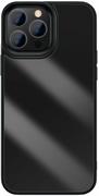 Etui i futerały do telefonów - Baseus Crystal Phone Case pancerne etui do iPhone 13 Pro z żelową ramką czarny ARJT000101 - miniaturka - grafika 1