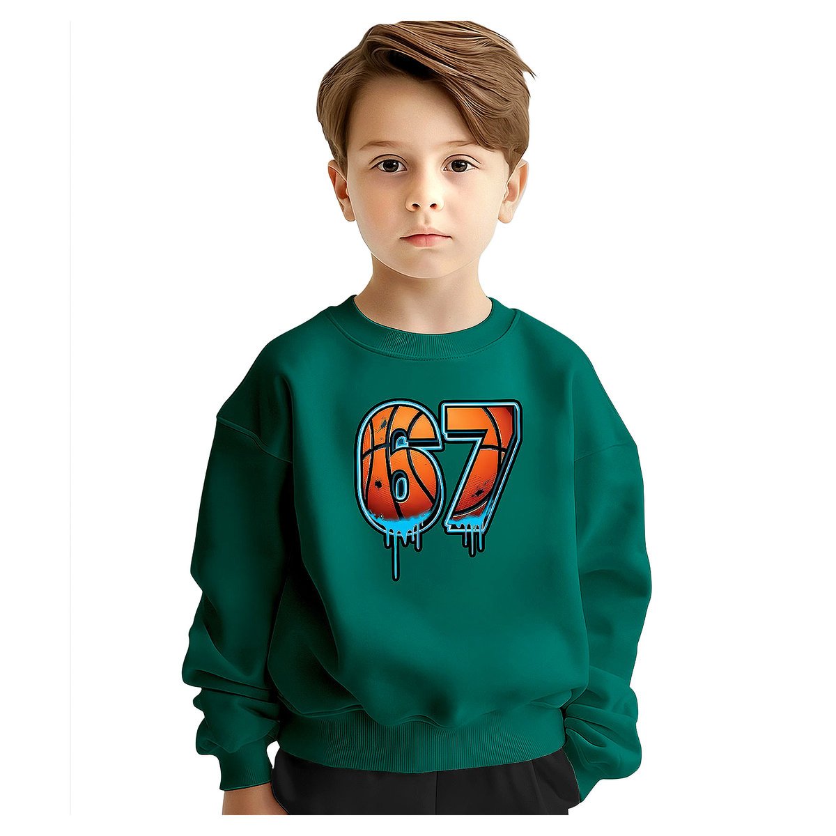 BLUZA DZIECIĘCA 67 SIX SEVEN VIRAL KOSZYKÓWKA 134-140 DLA CHŁOPCA