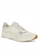 Sneakersy damskie - Geox Sneakersy D Sukie D35F2A 02288 C1209 Biały - miniaturka - grafika 1