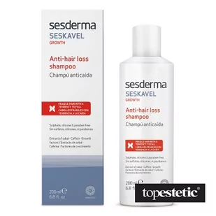 Sesderma Sesderma Seskavel Anti-Hair Loss Shampoo Szampon przeciw wypadaniu włosów 200 ml - Szampony do włosów - miniaturka - grafika 1