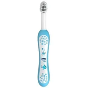 Szczoteczki do zębów dla dzieci - Chicco Oral Care szczoteczka do zębów dla dzieci 6 m + Blue Etra Soft Bristles - miniaturka - grafika 1