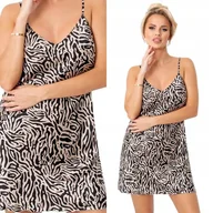 Bielizna nocna - Donna Koszula nocna Sheila XL Beżowy - miniaturka - grafika 1