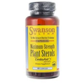 Witaminy i minerały - SWANSON Maximum Strength Plant Sterols CardioAid, 60 kapsułek - miniaturka - grafika 1