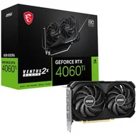 Karty graficzne - MSI GeForce RTX 4060 Ti Ventus Black 2X OC 8G GDDR6 - miniaturka - grafika 1