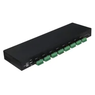 Akcesoria do serwerów - RealPower 284515 konwerter szeregowy/repeater/izolator USB 2.0 RS-422/485 Czarny - miniaturka - grafika 1