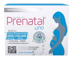 Prenatal Uno + DHA 60 Kapsułek - Suplementy diety - miniaturka - grafika 1