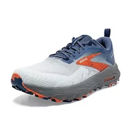 Trampki męskie - BROOKS Cascadia 17, Męskie trampki, Niebieski/Granatowy/Firecracker, 43 EU, Blue Navy Firecracker, 43 EU - miniaturka - grafika 1