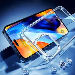 Etui ochronne obudowa Alogy Hybrid Case do Apple iPhone 14 Pro Przezroczyste + Szkło - Etui i futerały do telefonów - miniaturka - grafika 6