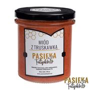 Miód - Miód z truskawką 430gr Pasieka Filipków - miniaturka - grafika 1