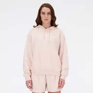 Bluzy damskie - Bluza damska New Balance WT41507OUK  różowa - miniaturka - grafika 1