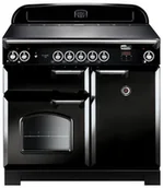 Kuchenki gazowo-elektryczne - Kuchnia z płytą indukcyjną FALCON Classic 100 Czarny chrom - miniaturka - grafika 1
