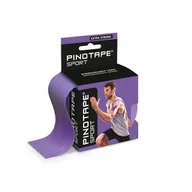 Akcesoria do rehabilitacji - Taśma do kinesiotapingu Pinotape sport 5 cm fioletowa - miniaturka - grafika 1