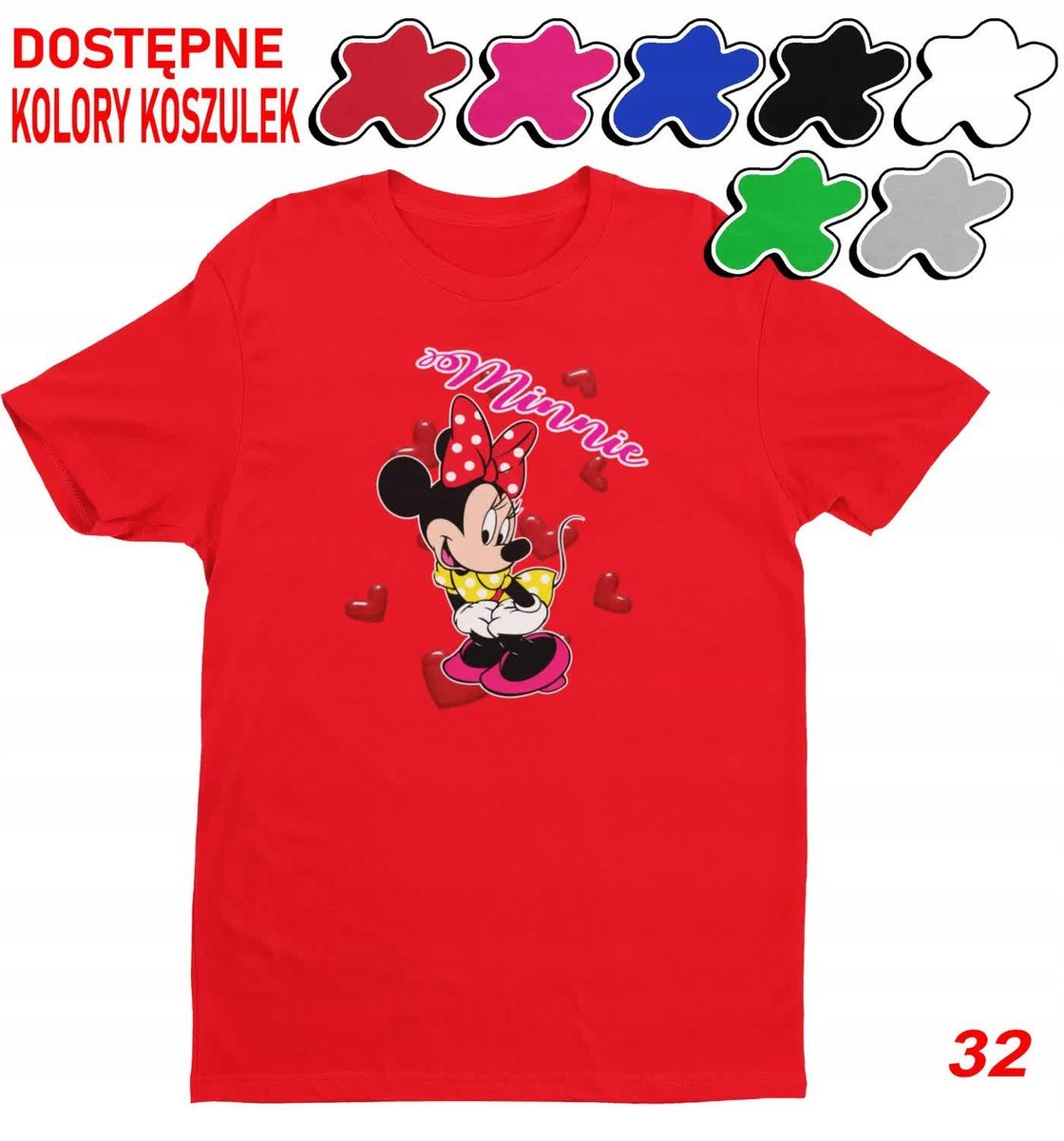 Dziecięca Koszulka Z Nadrukiem Duży Wybór -M 134-140