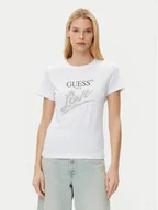 Koszulki i topy damskie - Guess T-Shirt W5GI05 I3Z14 Biały Regular Fit - miniaturka - grafika 1