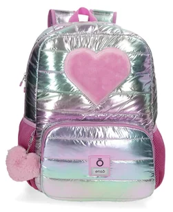 Enso Enso Fancy plecak na laptopa do szkoły różowy 32 x 42 x 14 cm poliester 15,6" 18,82L - Torby na laptopy - miniaturka - grafika 2