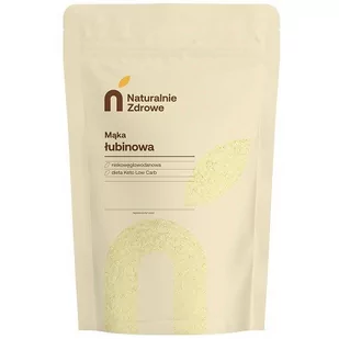 Naturalnie Zdrowe Mąka łubinowa keto niskowęglowodanowa 500 g - Mąka - miniaturka - grafika 1