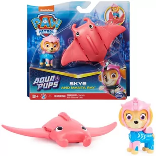Psi Patrol Zestaw Aqua Pups Figurka Skye I Diabeł Morski - Figurki dla dzieci - miniaturka - grafika 1