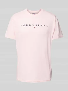 T-shirt o kroju regular fit z czystej bawełny z wyhaftowanym logo - Koszulki męskie - miniaturka - grafika 1