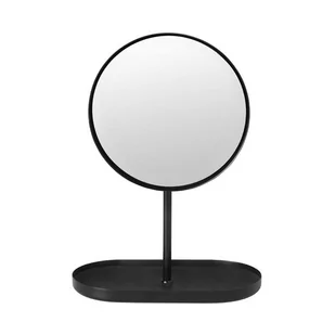 Blomus Lusterko z podstawką Modo czarne 69085 - Lusterka do makijażu - miniaturka - grafika 1