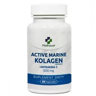 Witaminy i minerały - MedFuture Kolagen rybi + Witamina C 500mg, 60kaps. - miniaturka - grafika 1
