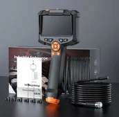 Kamery inspekcyjne - PROFESJONALNY ENDOSKOP POJEDYŃCZA KAMERA INSPEKCYJNA 5M - miniaturka - grafika 1