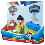 Figurki dla dzieci - Zestaw figurek SPIN MASTER Psi Patrol Marshall i Odważny Danny X 6070747 - miniaturka - grafika 1