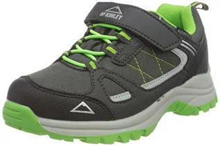 Buty dla chłopców - McKINLEY Buty trekkingowe dla chłopców Aquabase Maine, Grey Dark Green Lim, 35 EU - grafika 1