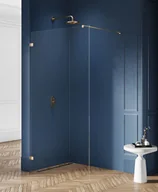 Kabiny prysznicowe - Kabina Prysznicowa Walk-In Avexa Gold 110X200 5903917280228 - miniaturka - grafika 1