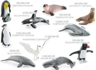 Figurki dla dzieci - Zestaw zwierząt Antarktydy 10szt - figurka - miniaturka - grafika 1