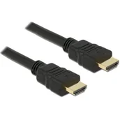 Kable - Delock Kabel HDMI 0.5m Czarny 4K 84751 - miniaturka - grafika 1
