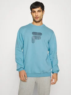 Bluza bez kaptura męska Fila FAM0189-50013 XL Niebieska (4064556292698). Bluzy bez kaptura męskie - Bluzy męskie - miniaturka - grafika 1