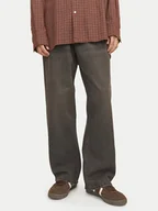 Spodnie męskie - Jack&Jones Jeansy Ron Original 12270068 Czarny Baggy Fit - miniaturka - grafika 1