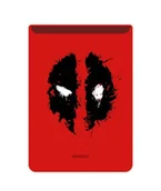 Zabezpieczenia do laptopów - Kieszonka na kartę  Deadpool 002 Marvel Czerwony - miniaturka - grafika 1
