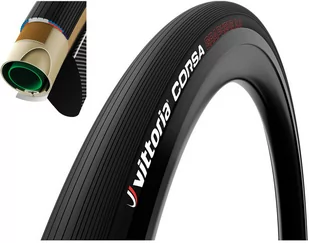 Vittoria Corsa Control Tubular Tyre 700x25C Graphene 2.0, black 25-622 | 700x25c 2021 Opony szosowe 471219 - Opony rowerowe - miniaturka - grafika 1
