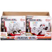 Zabawki konstrukcyjne - Mega Creative Klocki konstrukcyjne metalowe 30-56el 15x11x3 16/96/192 - miniaturka - grafika 1