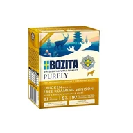 Mokra karma dla psów - BOZITA Purely kurczak z dzikiem pasztecik z kawałkami mięsa 370g - miniaturka - grafika 1