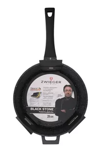Lumarko Patelnia Głęboka Zwieger Black Stone  - Patelnie - miniaturka - grafika 1