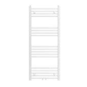 Grzejniki łazienkowe - GRZEJNIK ŁAZIENKOWY KALORYFER NOWOCZESNY DRABINKOWY BIAŁY 120x50 cm RAVEN - miniaturka - grafika 1