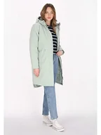 Kurtki damskie - Schmuddelwedda Parka w kolorze miętowym - miniaturka - grafika 1